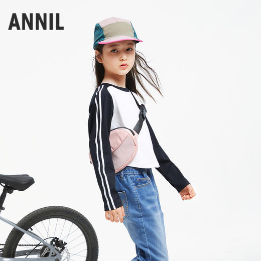 女童记忆棉弹弹T新款安奈儿童装实体店同款AG431577 商品图2