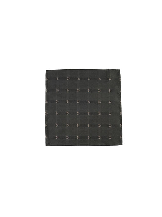 callisto咖啡色桑蚕丝口巾 商品图0