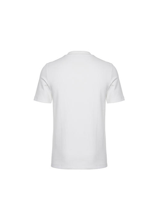 callisto白色莫代尔混纺T恤 商品图1