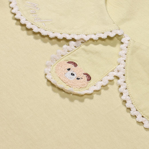 都市丽人睡衣生活家居长袖家居服单面无尘棉薄女士棉质套装LHT2N7 商品图5