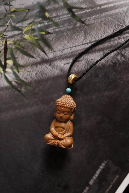 【青山特惠】老山檀【静思佛】吊坠 挂件 s20 商品图1