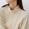 谜底套头立领卫衣长袖女2024秋新品慵懒风休闲短款上衣243MV1161 商品缩略图3