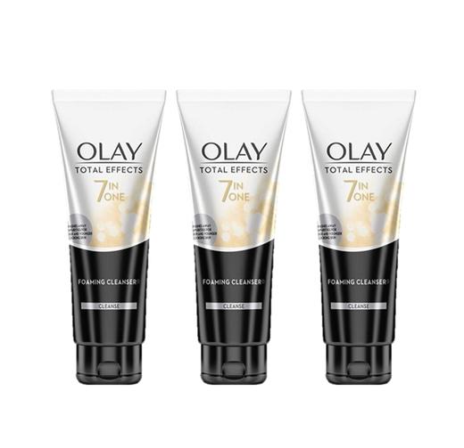 【保税直邮  南昌海关】【三支】Olay玉兰油洗面奶七重多效洁面膏100g*3支 商品图0