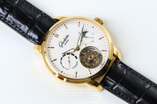 NOOB出品，必属精品‼️市场目前至高品质 格拉苏蒂原创精髓参议员系列真陀飞轮，全自动机械动能显示24小时日月星辰【亚洲定制版巨稳定】海鸥真陀飞轮手表 商品图5