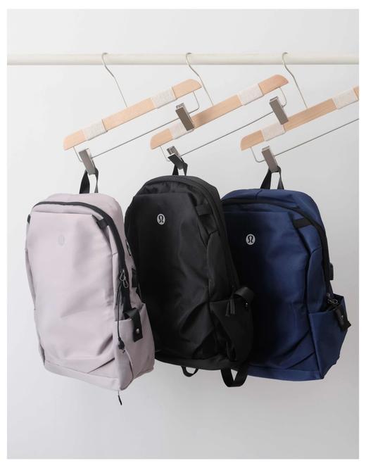 LULU旅行户外登机通勤款尼龙双肩包 商品图0
