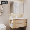ZX118原木风浴室柜 商品缩略图0