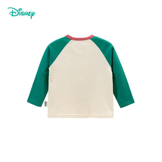 迪士尼【米奇插肩袖T恤】春秋男童长袖T恤纯棉卡通打底上衣居家空调服长袖T恤ZD3DS035 商品图5