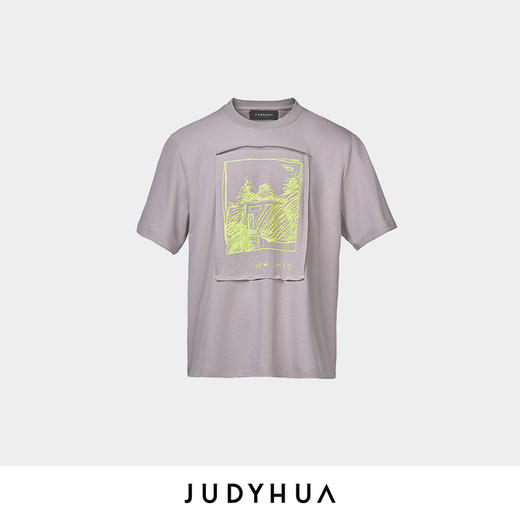 JUDYHUA 张恩利联名款 花园系列贴片TEE 商品图3