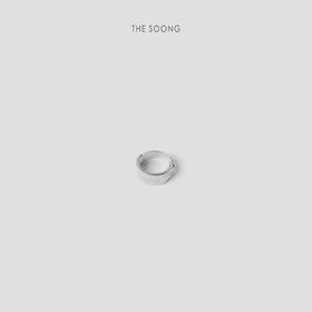 铜合金戒指 THESOONG|"璀璨流光"金属竖纹可调节开口戒指HWZB4840