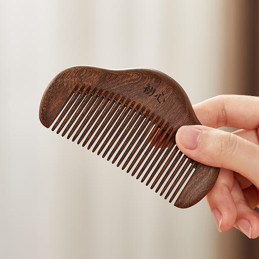 初心| 黑金檀云朵梳 商品图2