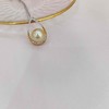 1F金鸿珍珠 金珍珠吊坠 商品缩略图0