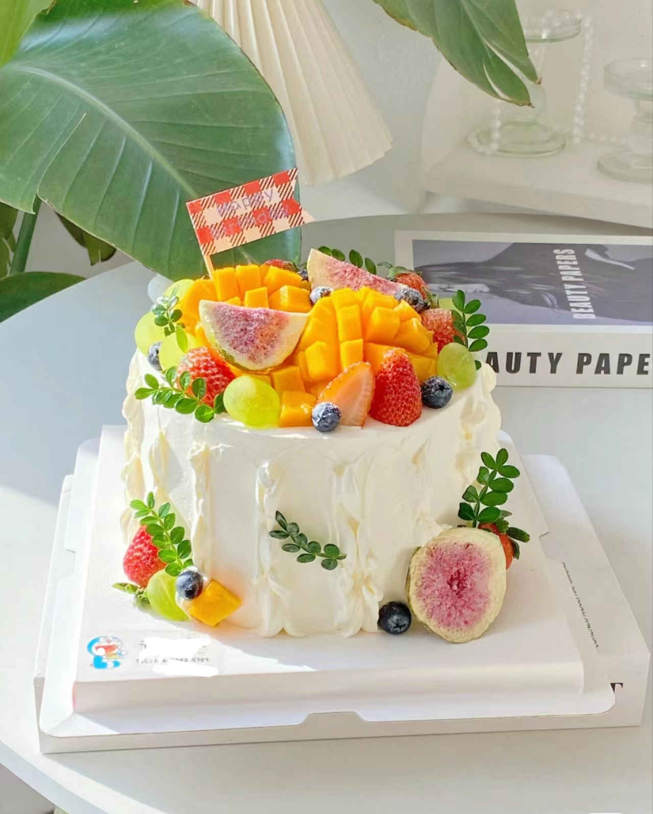 【三款】经典水果蛋糕2（新鲜水果，因时令改动，有过敏水果请备注）