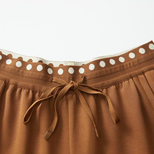 谜底香蕉裤女2024秋新品慵懒风特色宽松休闲阔腿裤长裤243MK1201 商品图3