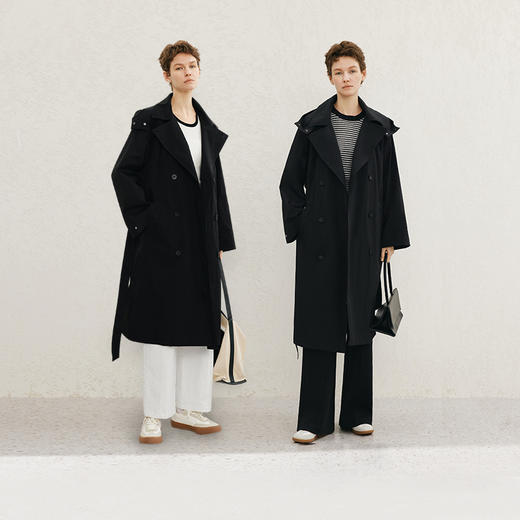 【商场同款】麦檬春中长风衣5F2160031 商品图1