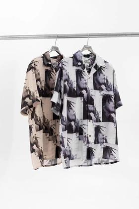 WACK0 MAR1A 宽松廓形古巴领夏威夷短袖衬衫 TX353