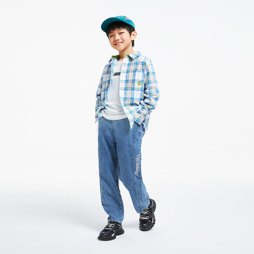 【5A级抗菌】男童新款安奈儿童装实体店同款AB436537 商品图3