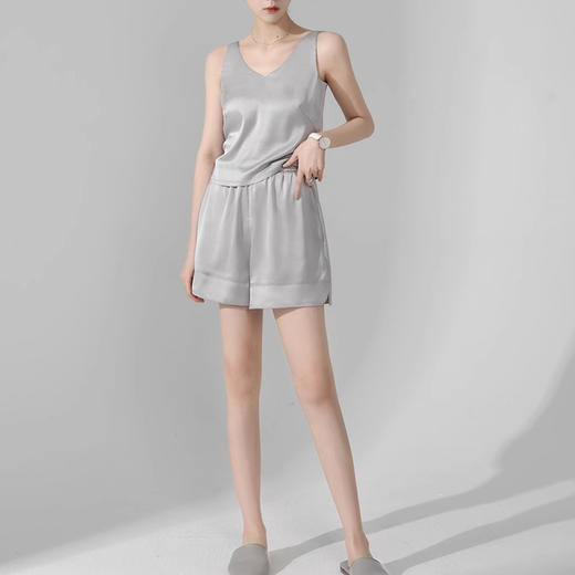 裁缝学苑AQ327国风缎面交领落肩衬衣可外穿家居服纸样套装女装样板 商品图4