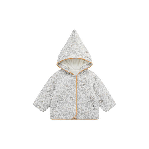 【商场同款】英氏儿童外套纯棉冬季女童外套夹棉保暖外套 商品图1