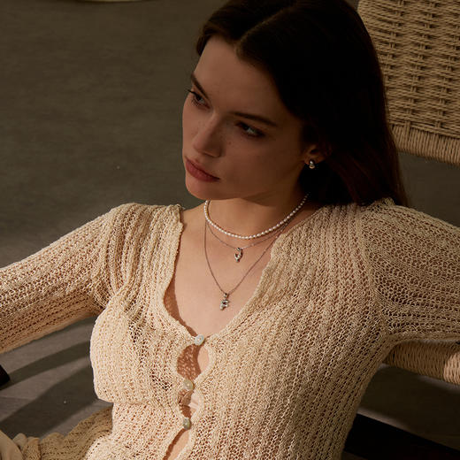 ARSIS银饰｜印记系列 简约字母吊坠项链 商品图6