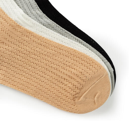 【云优选】CORGI透气清爽长袜4双送礼礼盒套装 商品图1