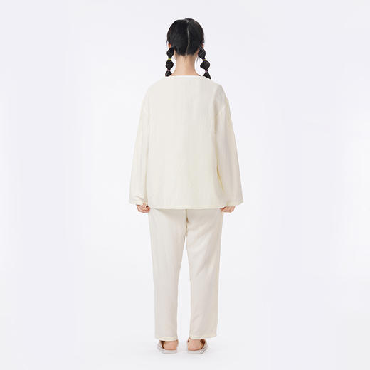 都市丽人睡衣好睡好眠长袖家居服软绵绵1.0薄女士软绵绵长袖长裤LHT2P4 商品图3