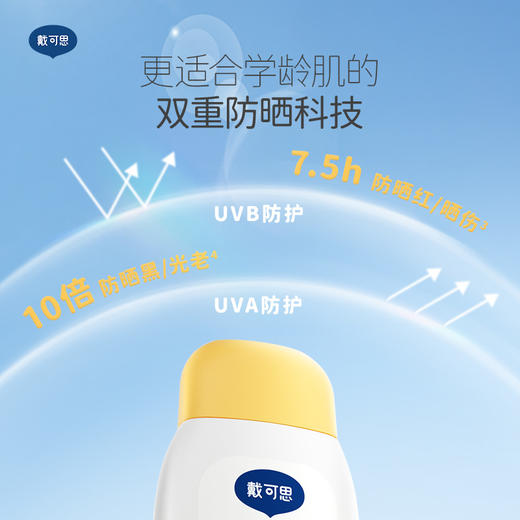 【清透水感防晒推荐】戴可思防晒乳 轻薄水润 上脸无感  3岁+宝宝可用~ 商品图2