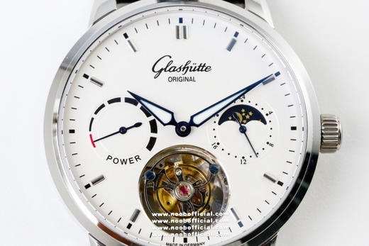 NOOB出品，必属精品‼️市场目前至高品质 格拉苏蒂原创精髓参议员系列真陀飞轮，全自动机械动能显示24小时日月星辰【亚洲定制版巨稳定】海鸥真陀飞轮手表 商品图1