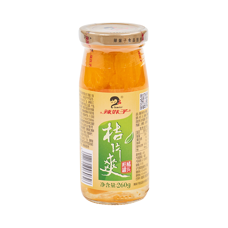 辣妹子桔片爽260g(6921718060626)