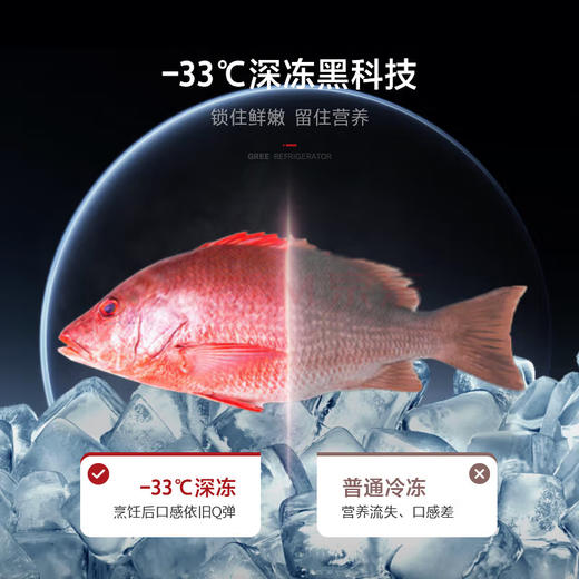 美的（Midea）（202642
）100升 -40度超低温深冷速冻锁鲜冰柜 电子控温减霜节能家用海鲜小冷柜 母乳小冰箱 BD/BC-100KEMS 商品图2