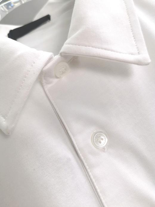 金属三角标 2024夏季新款 胸前口袋小铁标 拼接纯棉短袖Polo衫 Z-11853 商品图6