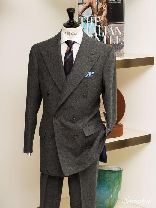 Sartoria Pirozzi Flannel Suit 商品图0