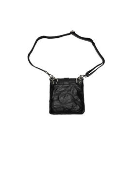 callisto黑色牛皮革公文手提包