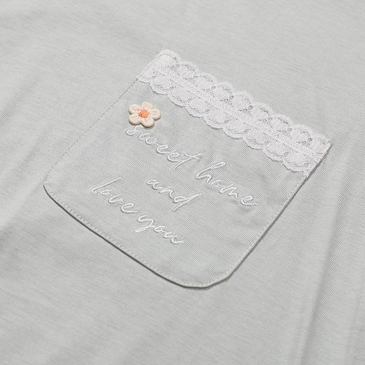 都市丽人睡衣超值精选长袖家居服26支TC65/35单面薄女士棉质套装LHT2M2 商品图5