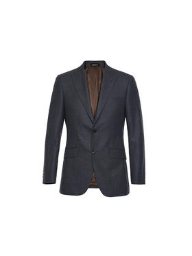 callisto深灰色绵羊毛西服