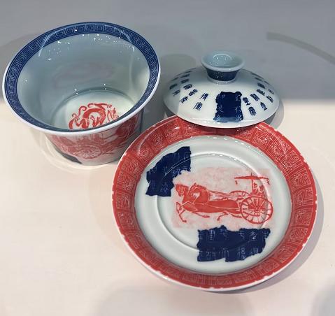 成艺-凤凰迷你1号三才盖碗200ML战马马蹄介杯千佛元宝小介杯三才盖碗 商品图11