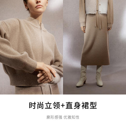 【商场同款】麦檬春毛衫外套5F1230431 商品图3