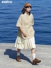 早乙女惠子saotome/STMQZ242099/轻薄透气抽绳口袋A字裙 商品缩略图2