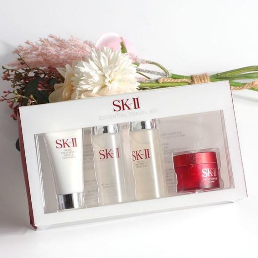 【溯源专场保税仓发货】SK-II/旅行中样四件套装护肤套盒【下单5-7天发货】 商品图1