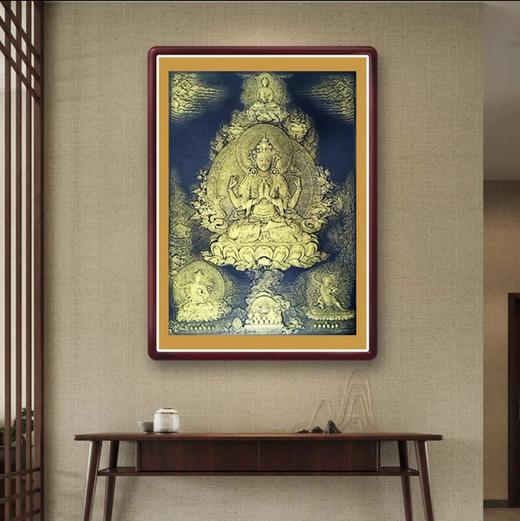 《唐卡普贤菩萨像》拓片 商品图3