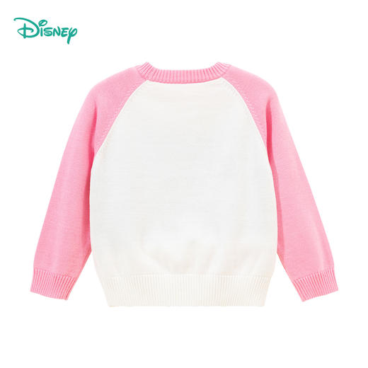 迪士尼童装T恤长袖女孩春装2024新款体恤春秋款儿童套头上衣ZD3DS032 商品图5