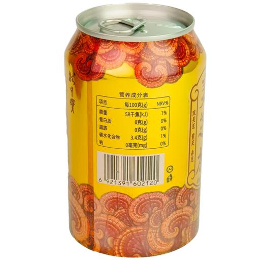 林中宝灵芝茶植物饮料310ml*12罐整箱 商品图4