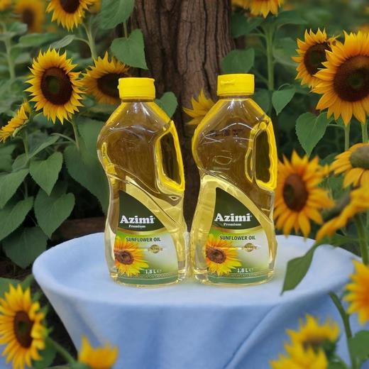 【中欧班列精选】土耳其进口阿孜密Azimi葵花籽油煎炒一级压榨食用油1.8L/桶 商品图2