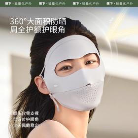 【59元会员福利】蕉下凉感防晒面罩AL35024-深黛灰-F(均码)  