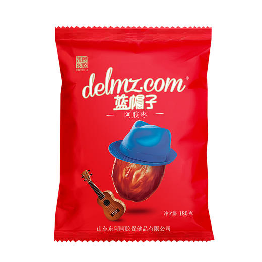东阿阿胶蓝帽子阿胶枣180g×3袋 商品图1