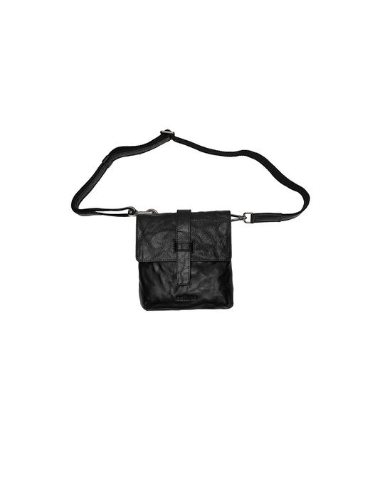 callisto黑色牛皮革公文手提包 商品图2