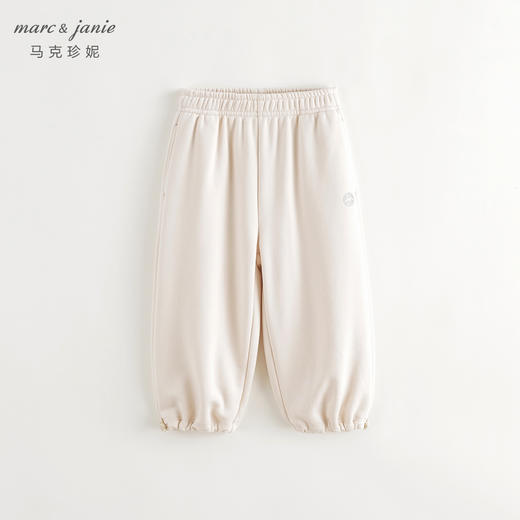马克珍妮男女童休闲百搭运动裤卫裤儿童裤子束脚裤秋装新款241530 商品图2