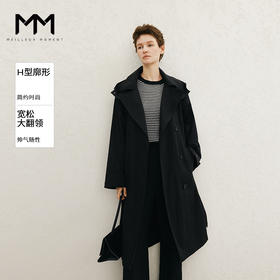 【商场同款】麦檬春中长风衣5F2160031