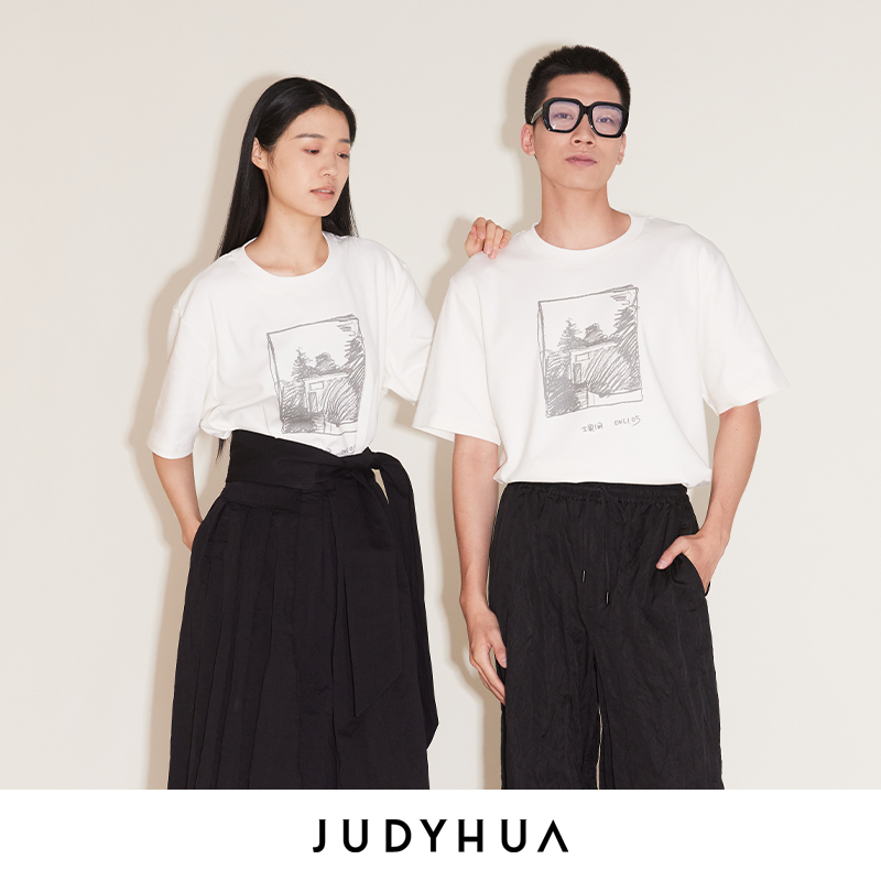 JUDYHUA 张恩利联名款 花园系列TEE