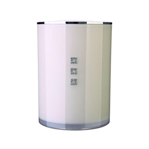 【专柜-多样屋】多样屋摇盖垃圾桶 璀璨系列镶钻创意静音家用 商品图0