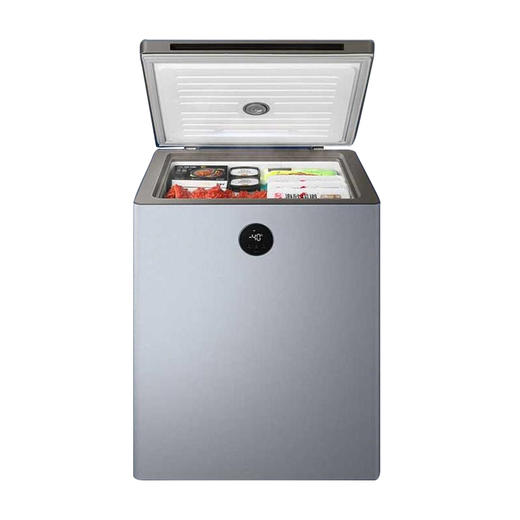 美的（Midea）（202642
）100升 -40度超低温深冷速冻锁鲜冰柜 电子控温减霜节能家用海鲜小冷柜 母乳小冰箱 BD/BC-100KEMS 商品图0